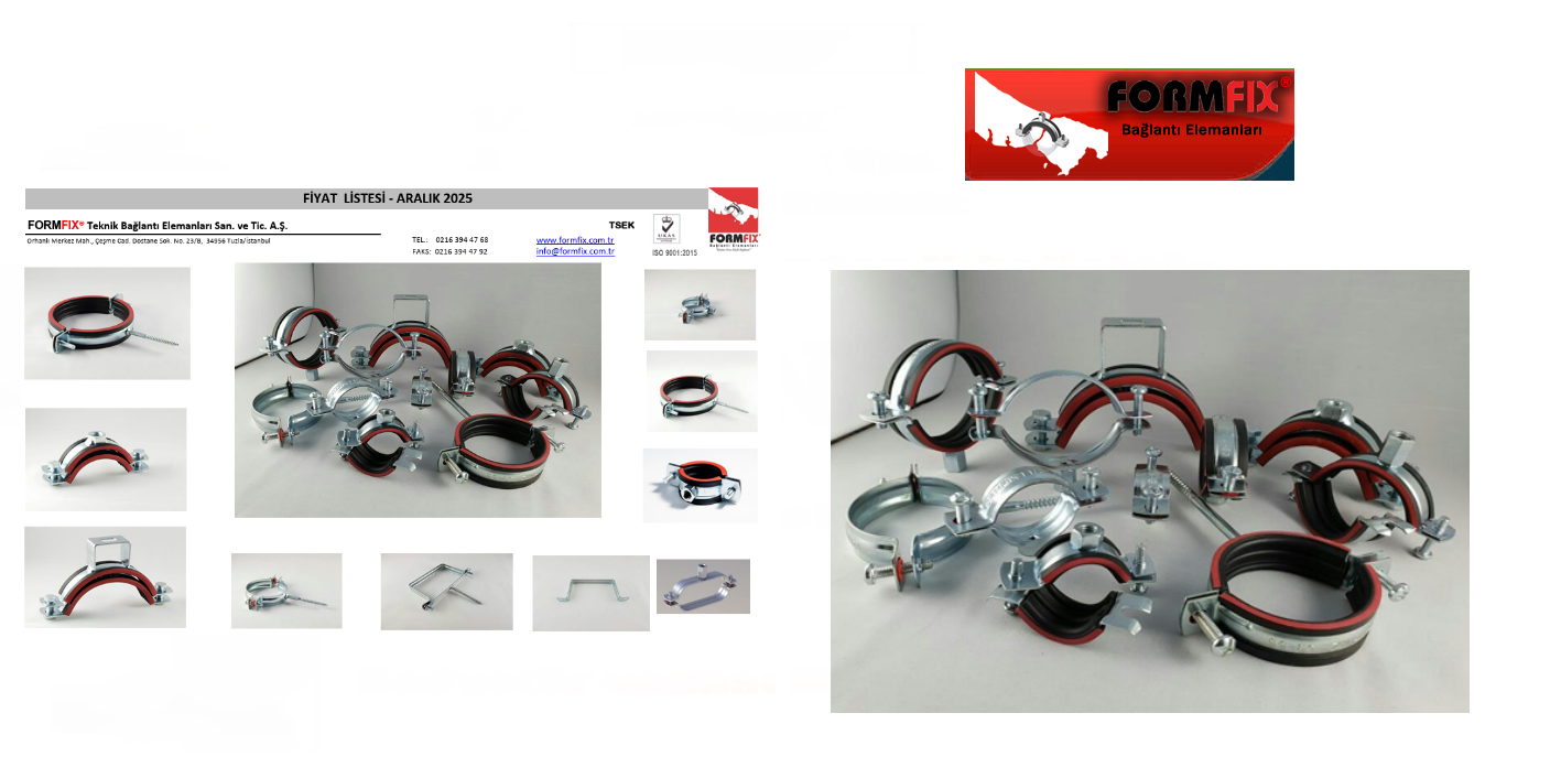 Formix Kelepçe Fiyat Listesi